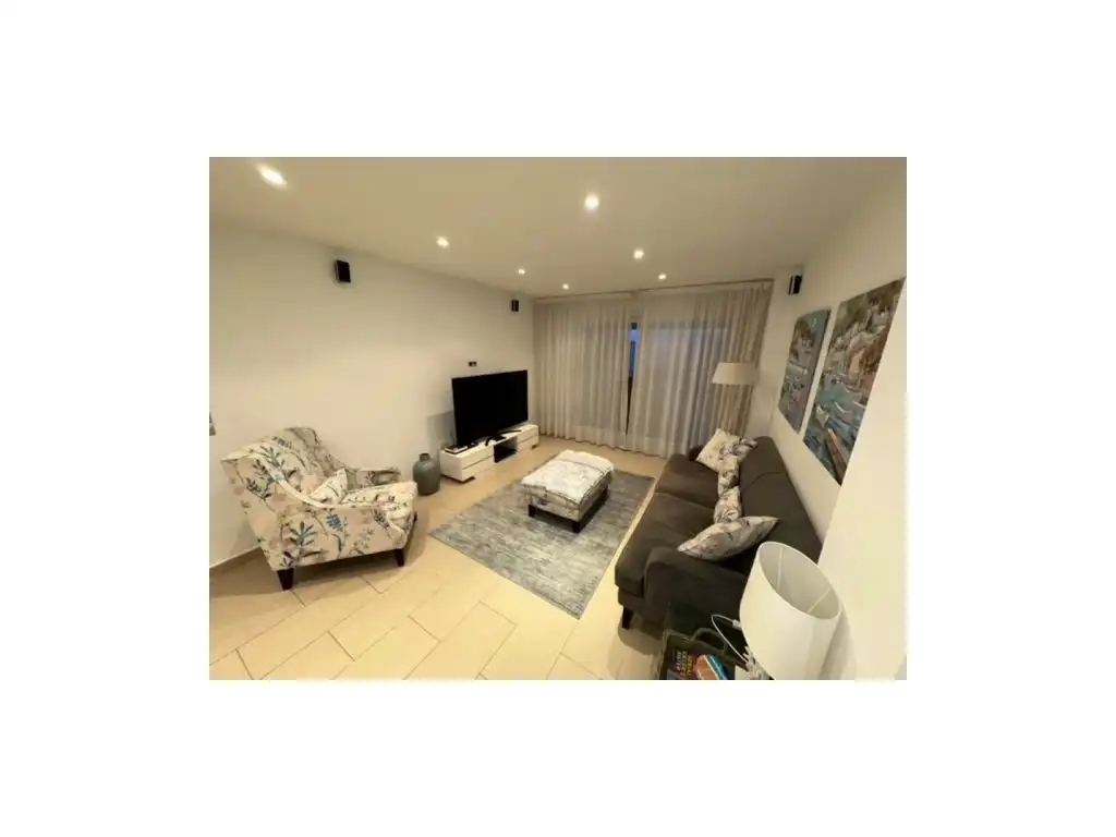 Wohnzimmer von Wohnung zum Verkauf in Calvià mit Klimaanlage, Privatgarten und Terrasse