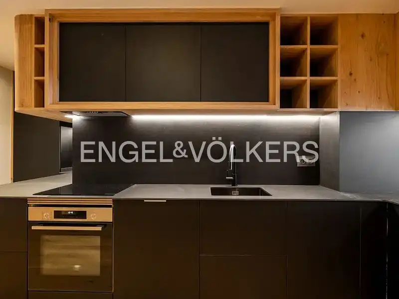 Kitchen of Flat for sale in Barcelona  with Air Conditioner and Heating