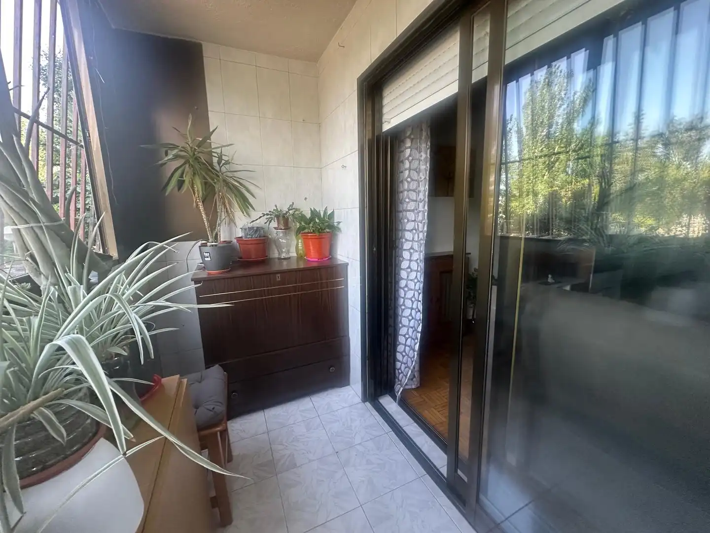 Balcony of Flat for sale in Madrid  with Heating, Terrace and Furnished