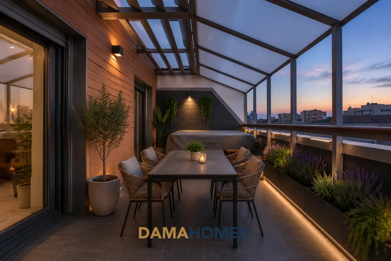 Terraza de Ático en venta en Madrid con Aire acondicionado, Calefacción y Parquet