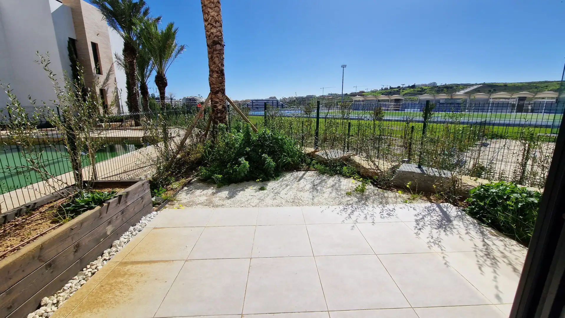 Terraza de Planta baja en venta en Estepona con Aire acondicionado, Jardín privado y Terraza