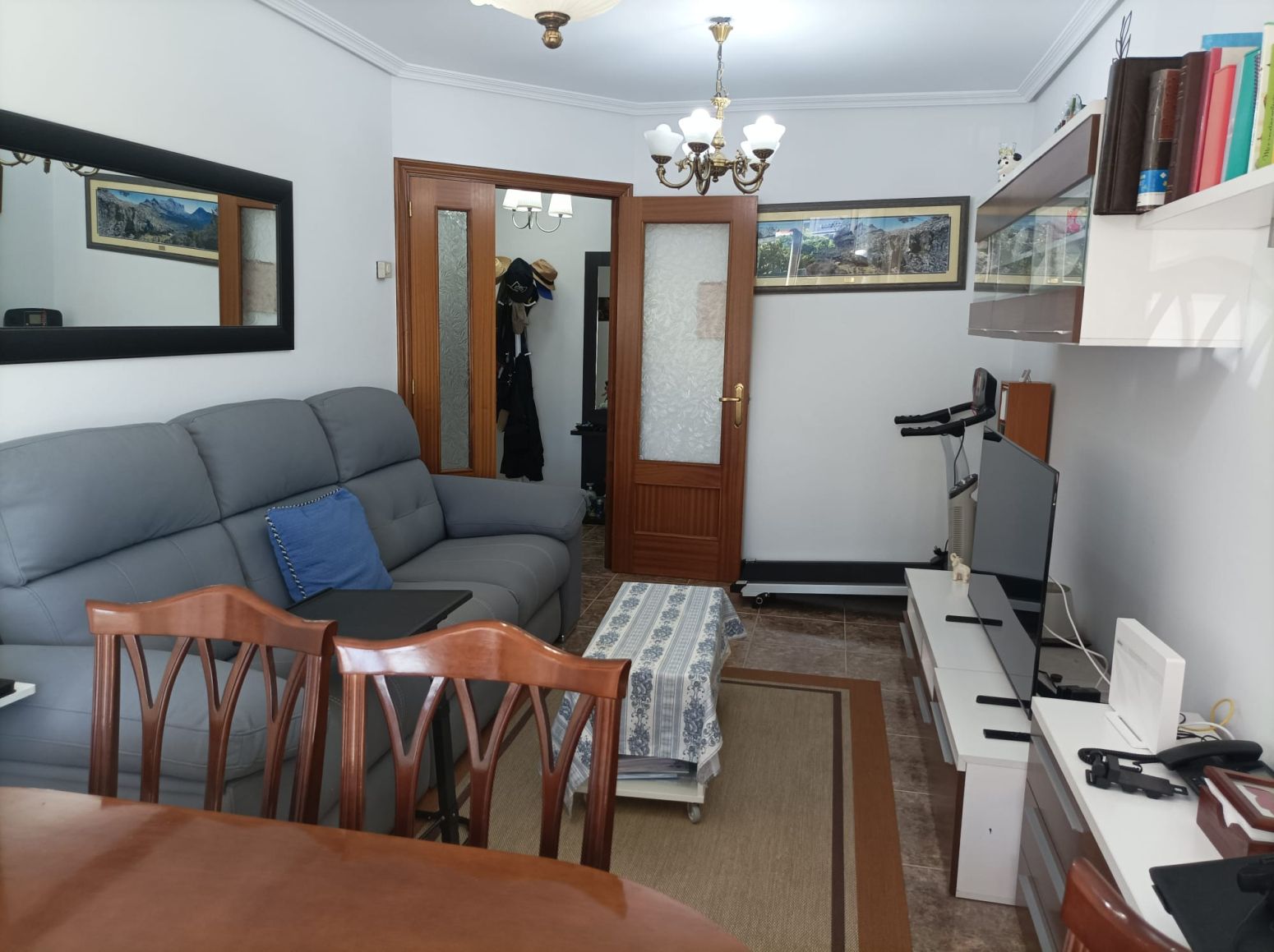 Living room of Flat for sale in Cartes  with Heating and Balcony
