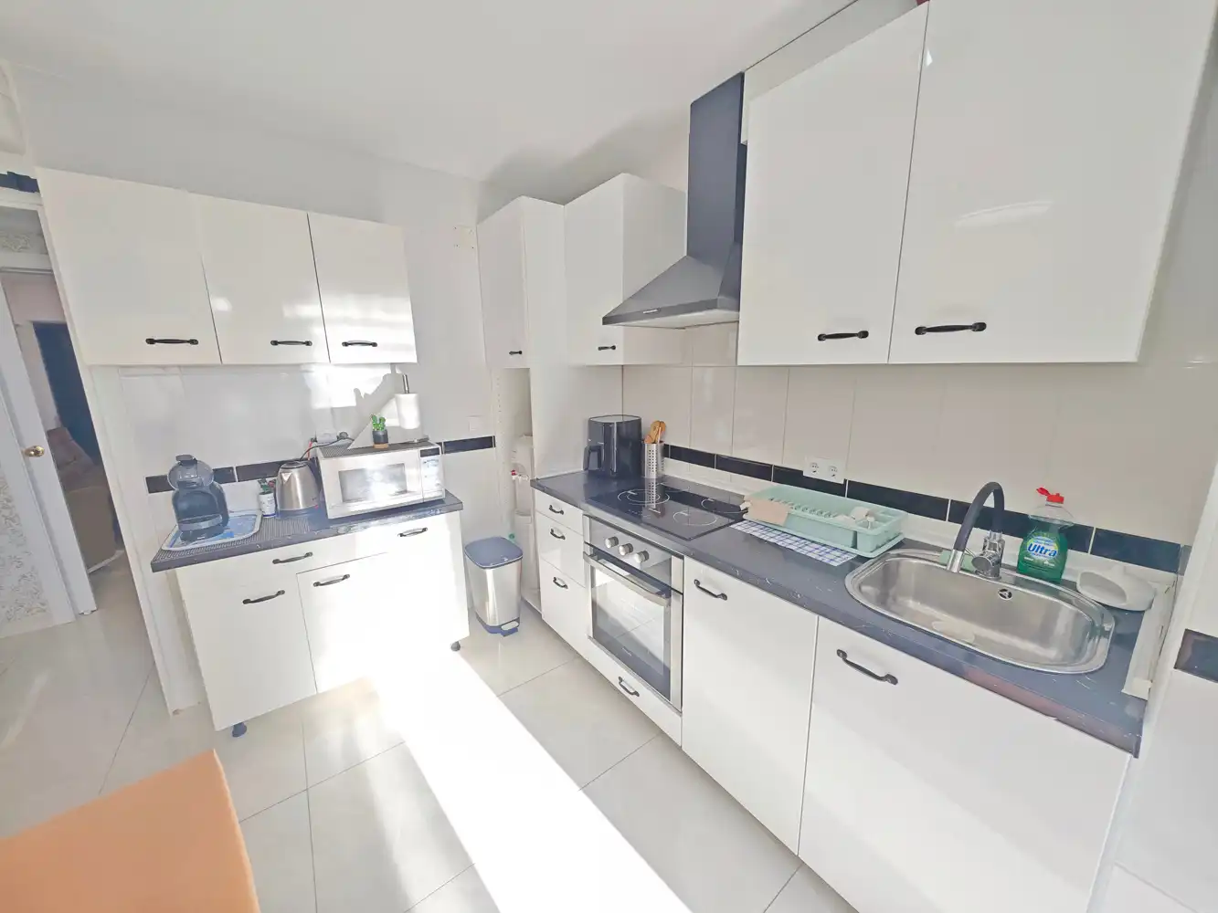 Cocina de Piso en venta en Calpe / Calp con Aire acondicionado, Terraza y Amueblado