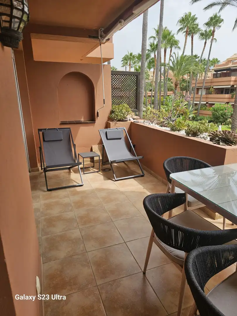 Terrace of Attic for rent in Nueva Andalucía