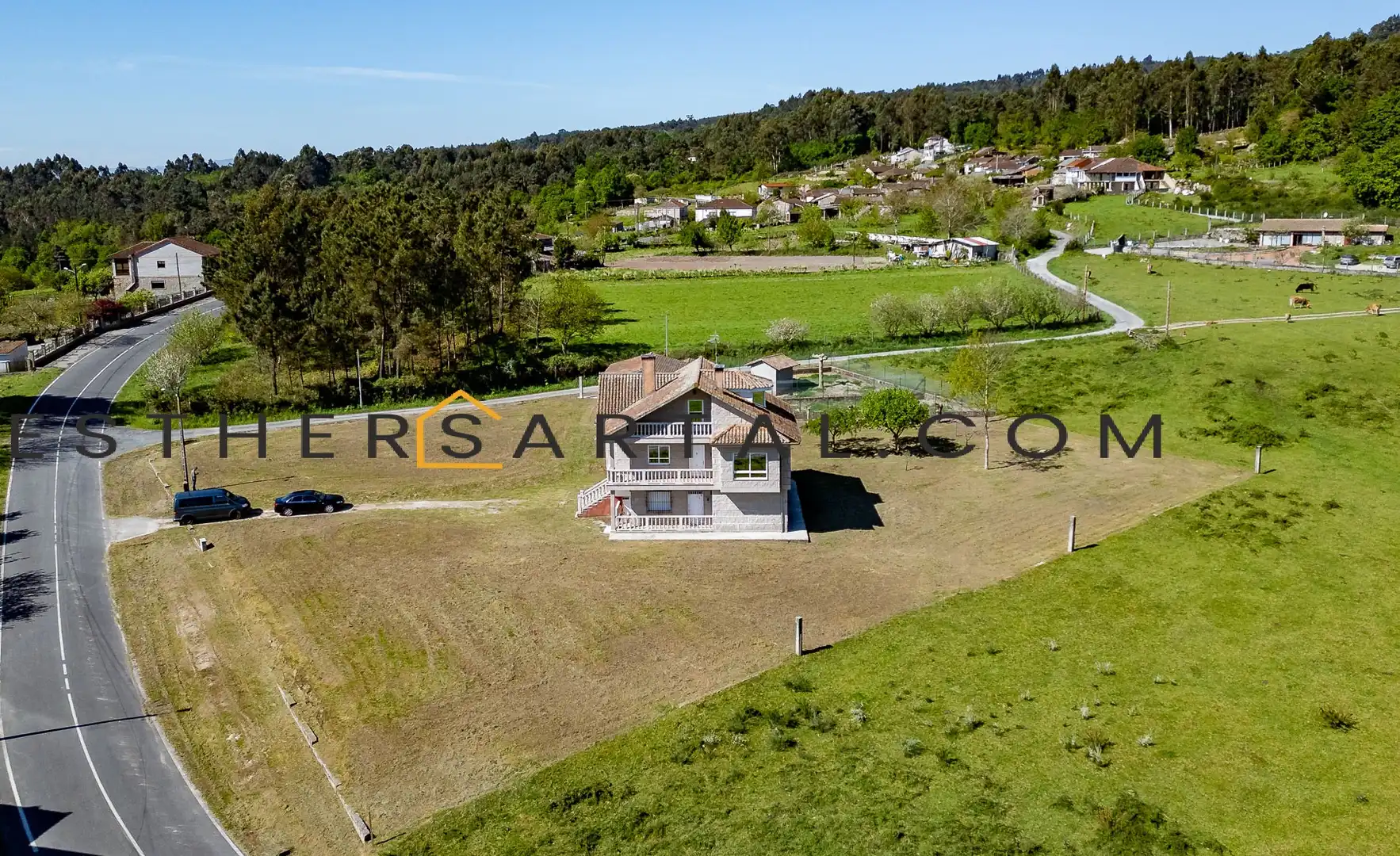 Casa amb terrassa en venda a Lugar Boedes 12, imagen 37