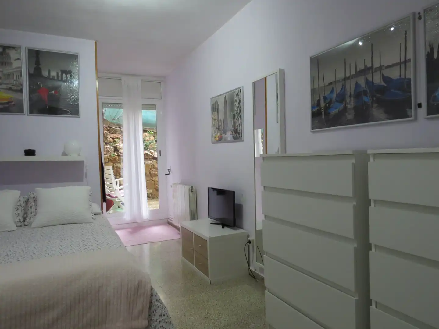 Schlafzimmer von Erdgeschoss zum Verkauf in Sant Andreu de Llavaneres mit Heizung, Terrasse und Ofen