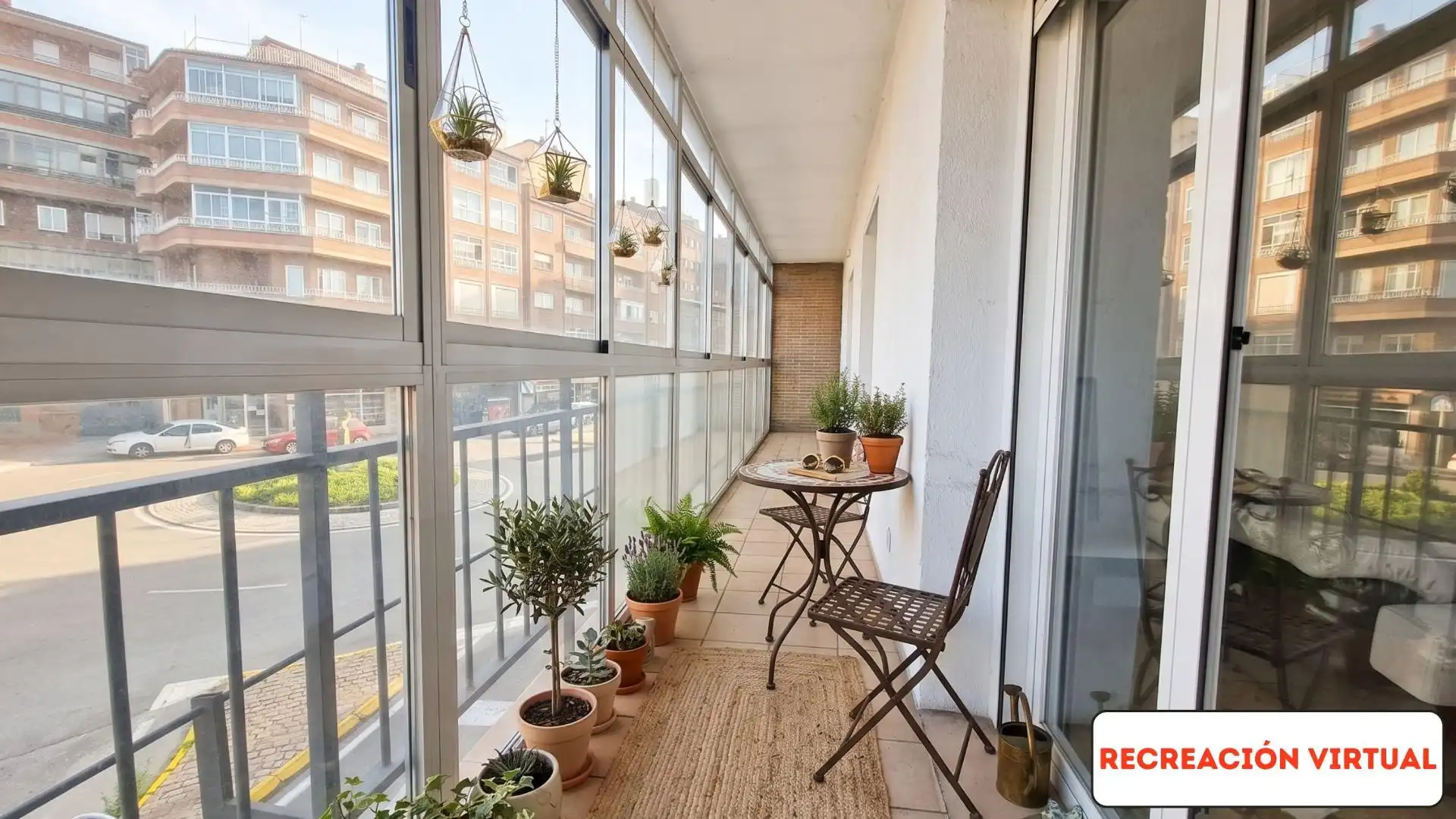 Terrasse von Wohnung zum Verkauf in Ávila mit Möbliert
