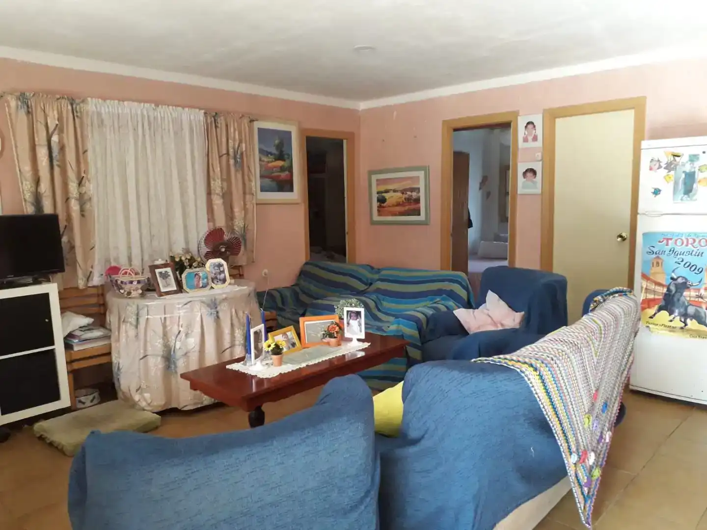Sala d'estar de Casa o xalet en venda en Toro amb Piscina i Moblat