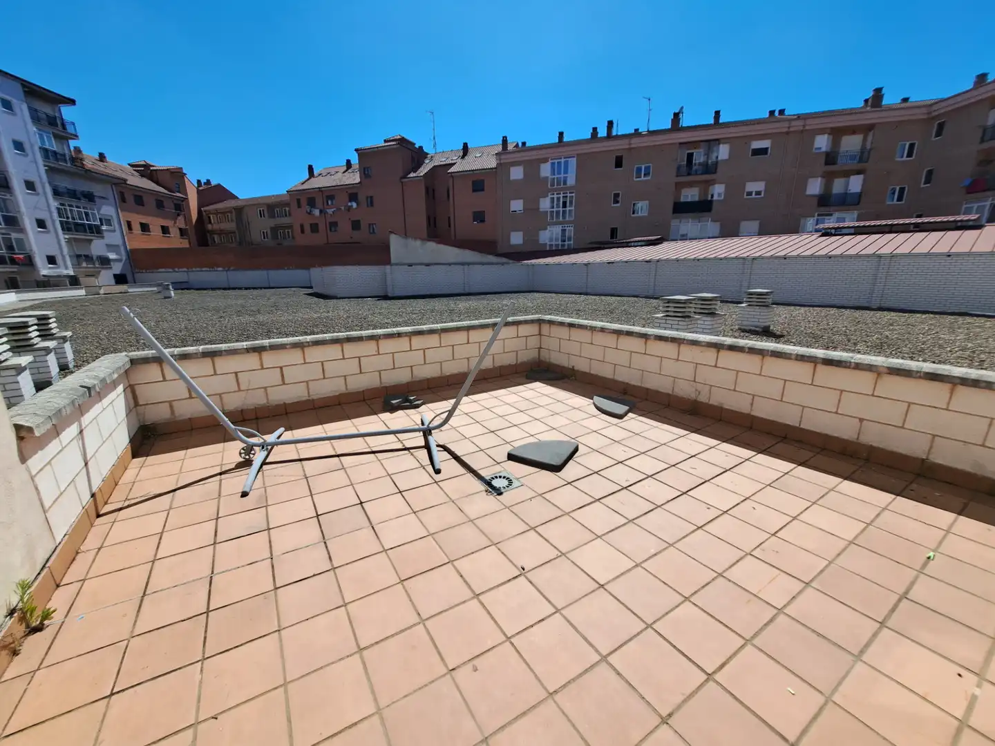 Terrassa de Apartament de lloguer en San Andrés del Rabanedo amb Calefacció, Parquet i Terrassa