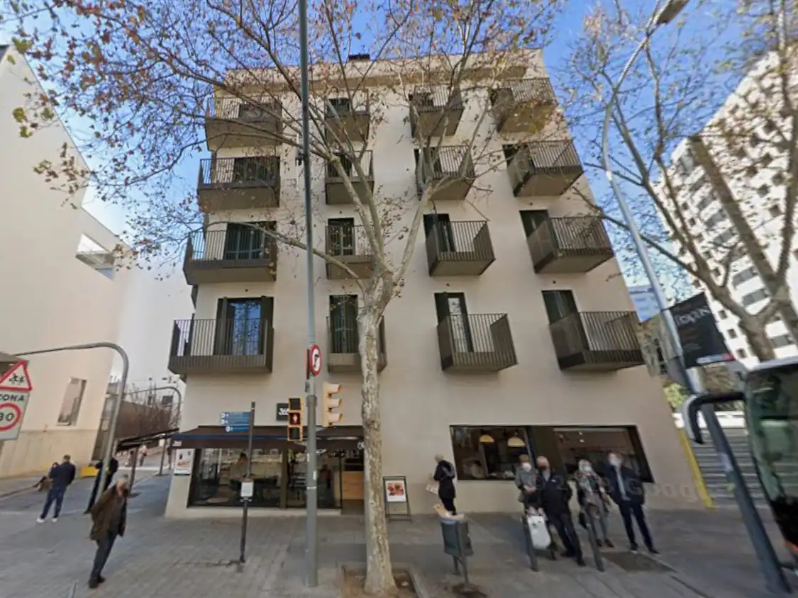 Exterior view of Flat for rent in Barcelona  with Air Conditioner, Heating and Parquet flooring