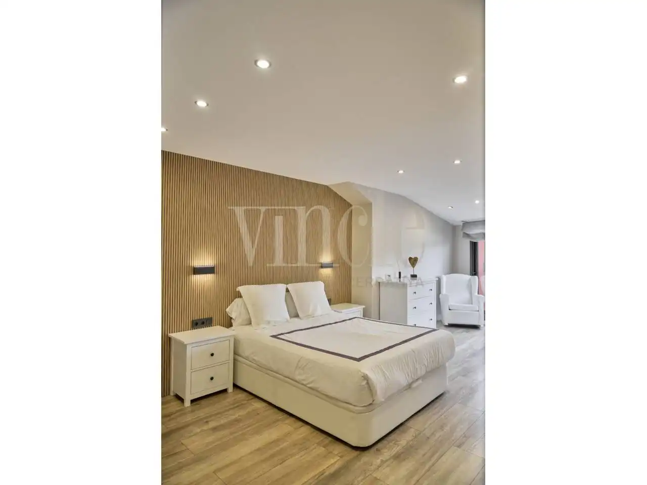 Schlafzimmer von Maisonette zum Verkauf in Puigcerdà mit Heizung, Parkett und Abstellraum