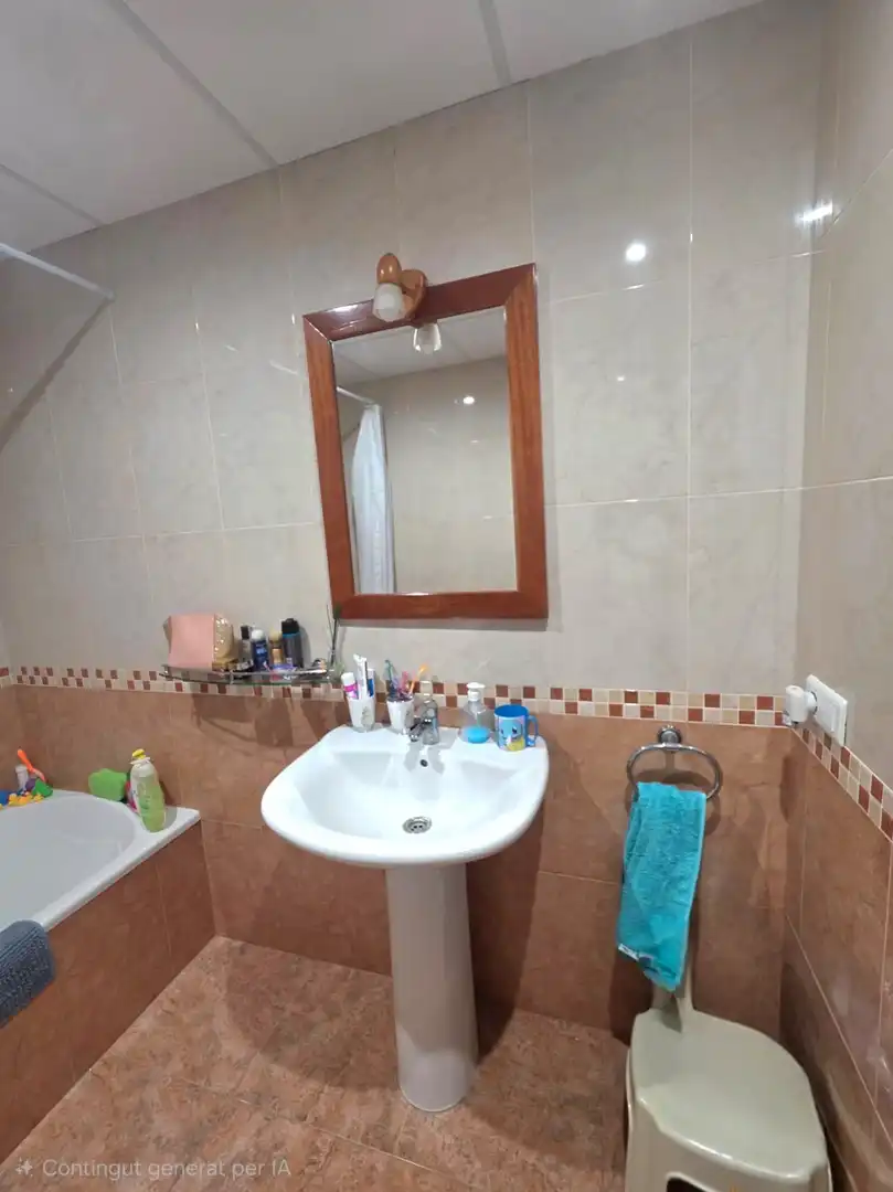 Bathroom of Flat for sale in Deltebre  with Air Conditioner and Furnished