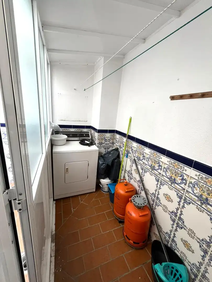 Cocina de Casa adosada en venta en Moguer con Aire acondicionado, Terraza y Trastero