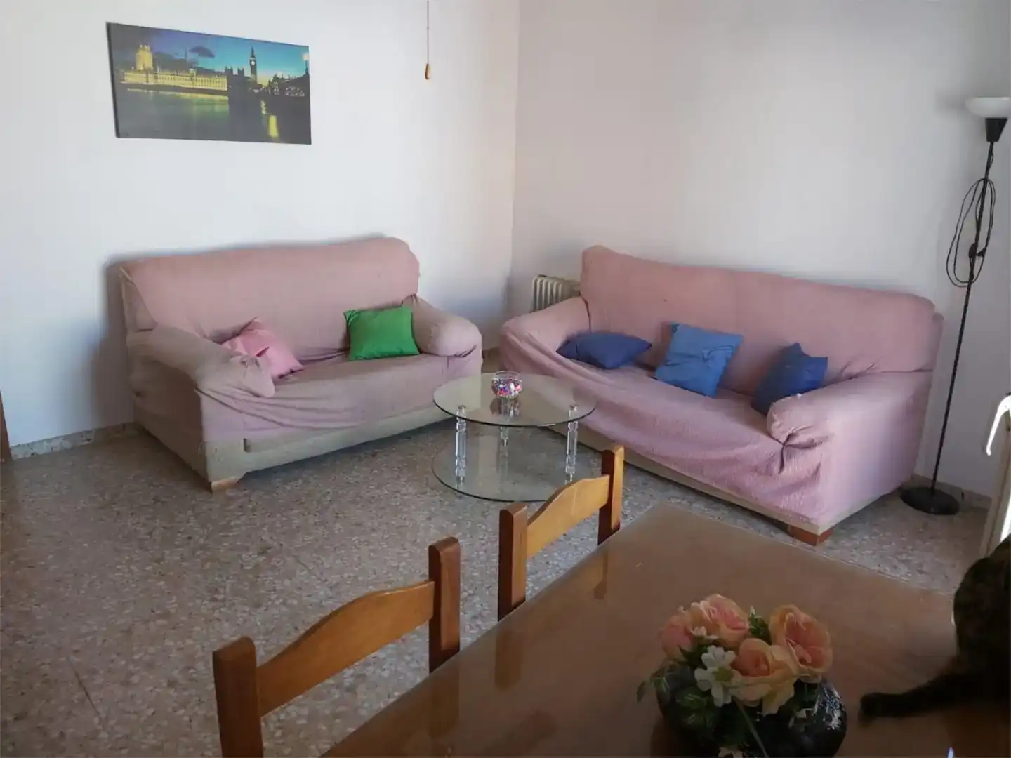 Sala d'estar de Casa o xalet en venda en Posadas amb Aire condicionat i Balcó