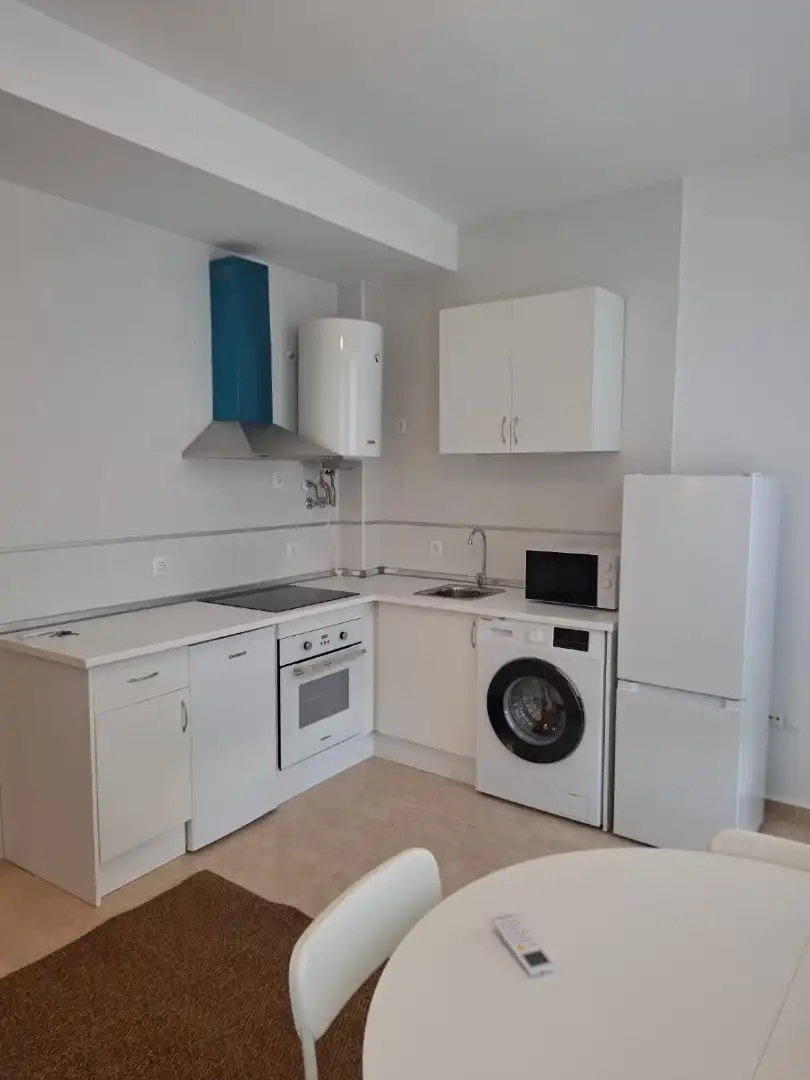Cuina de Dúplex de lloguer en Málaga amb Aire condicionat i Moblat