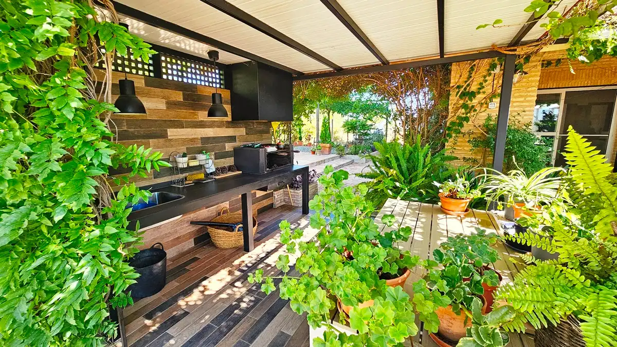 Terrace of Houses for sale in El Madroño  with Air Conditioner and Private garden