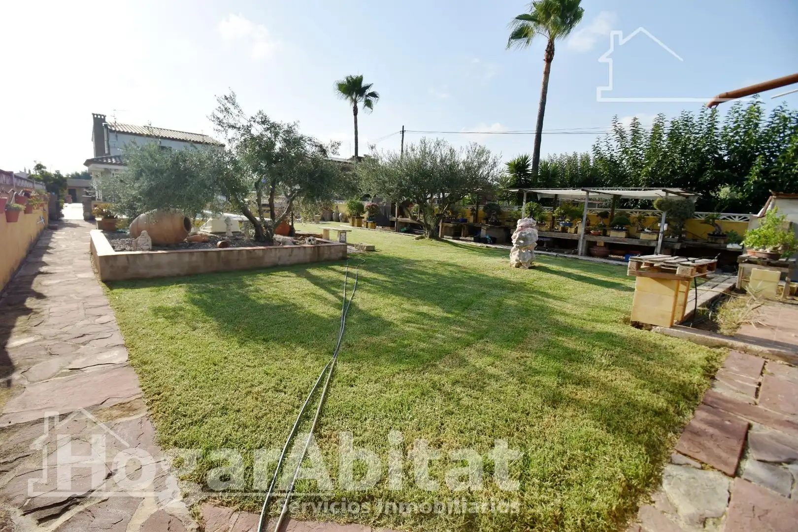 Garten von Haus oder Chalet zum Verkauf in Castellón de la Plana / Castelló de la Plana mit Klimaanlage, Privatgarten und Terrasse