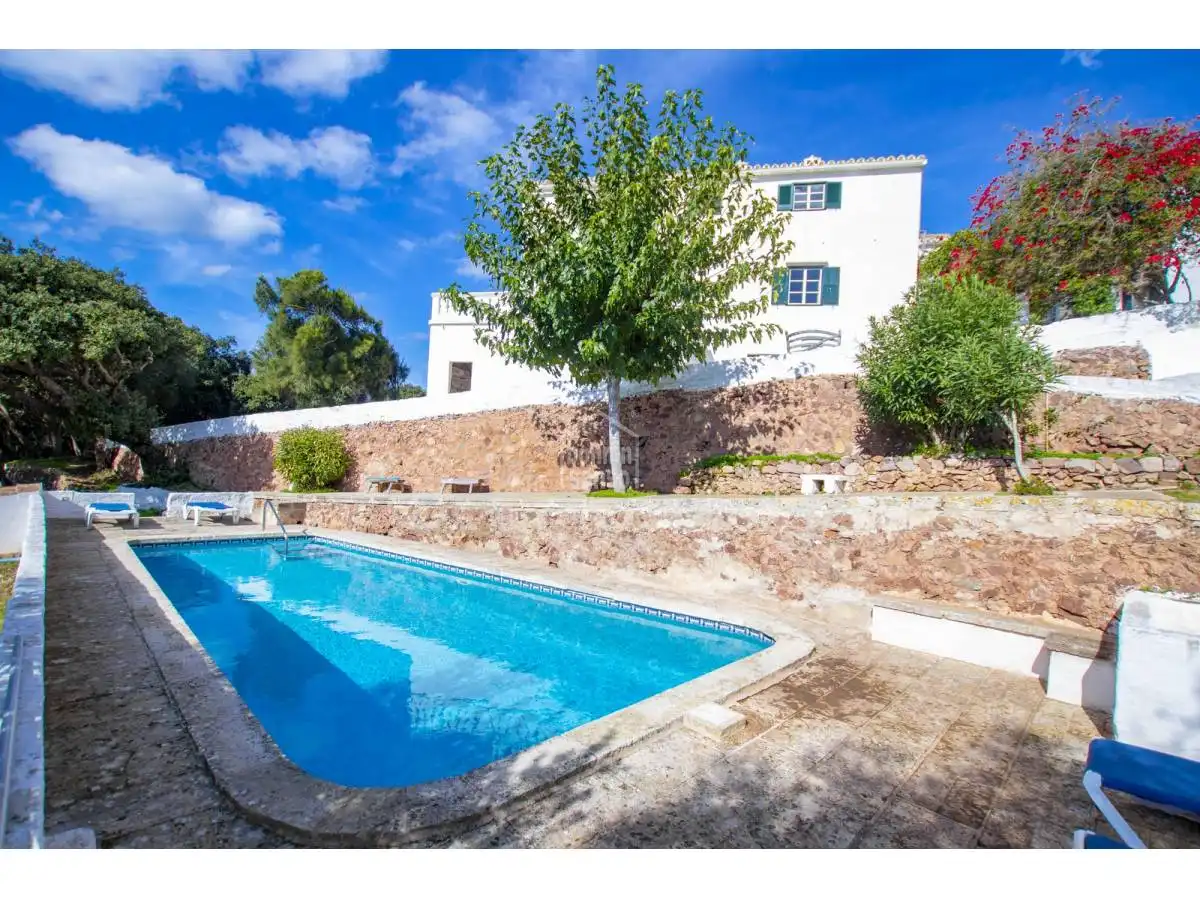Casa rústica amb piscina en venda a Ferreries poble, imagen 60