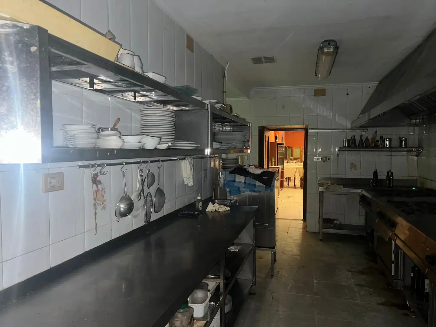 Küche von Geschaftsraum zum Verkauf in Narón mit Heizung, Terrasse und Möbliert