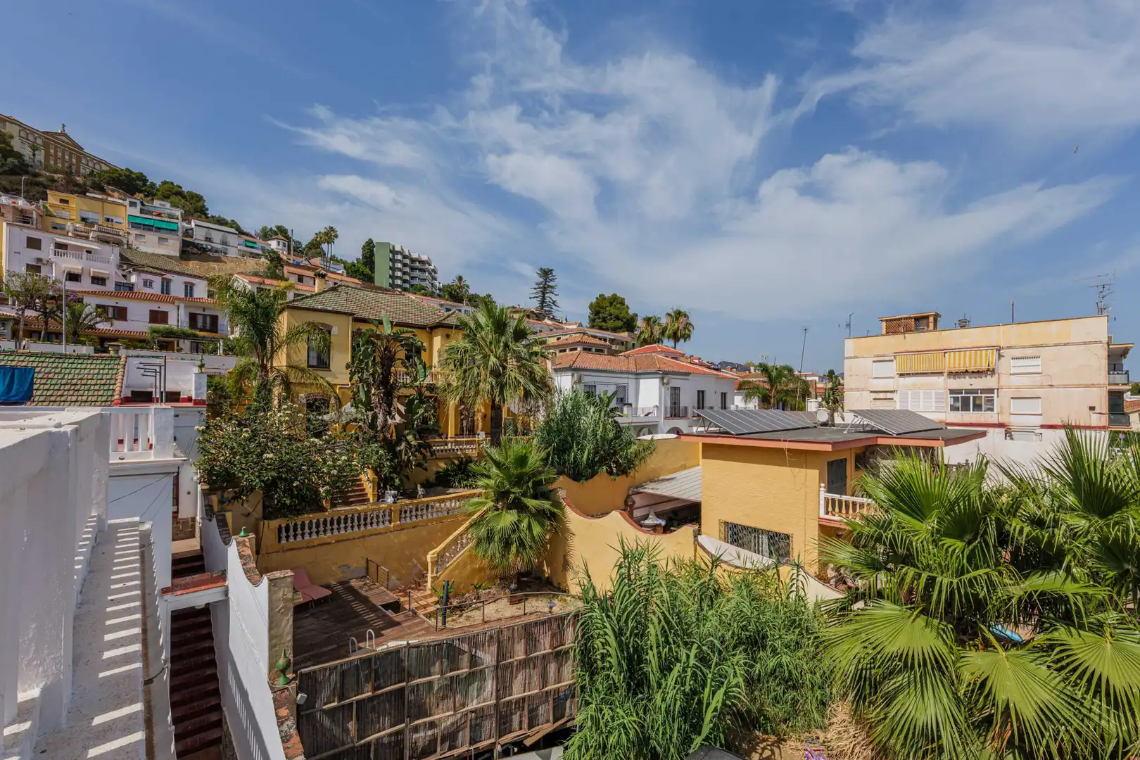 Vista exterior de Casa o chalet en venta en Málaga con Jardín privado, Terraza y Trastero