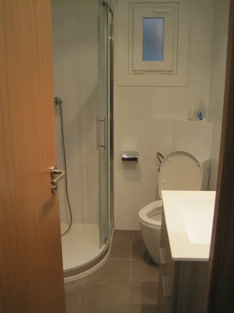Baño de Apartamento en venta en Encamp con Calefacción, Parquet y Amueblado