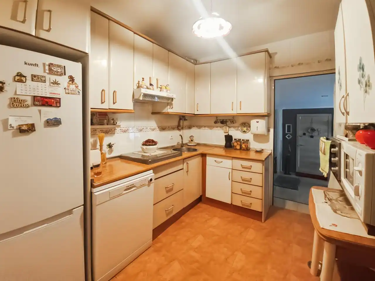 Cocina de Casa o chalet en venta en Barajas de Melo con Aire acondicionado, Calefacción y Jardín privado