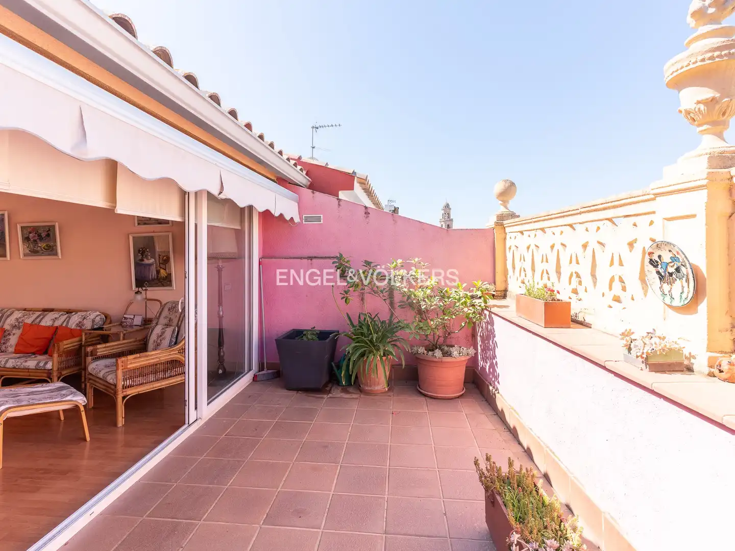 Terrace of Houses for rent in Canet de Mar  with Air Conditioner, Heating and Private garden