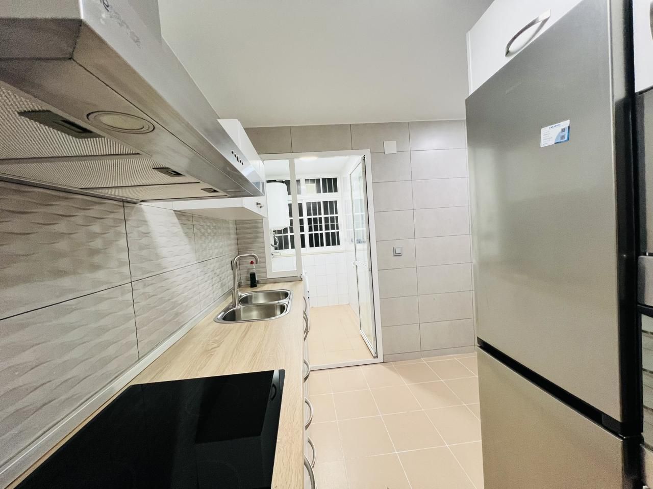 Kitchen of Flat to rent in Málaga Capital  with Air Conditioner, Terrace and Furnished