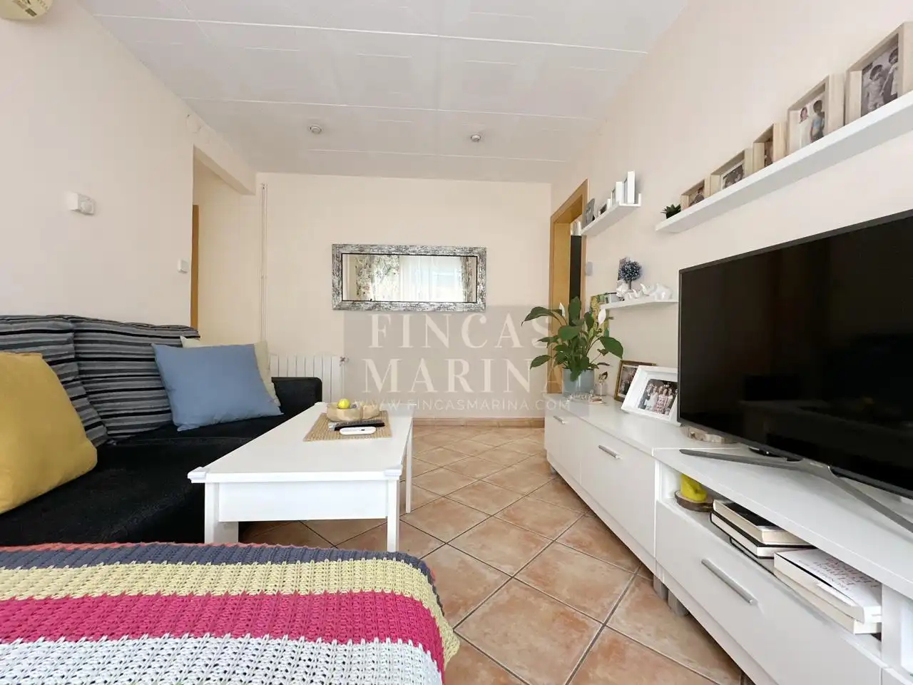 Wohnzimmer von Wohnung zum Verkauf in Gavà mit Klimaanlage, Heizung und Balkon