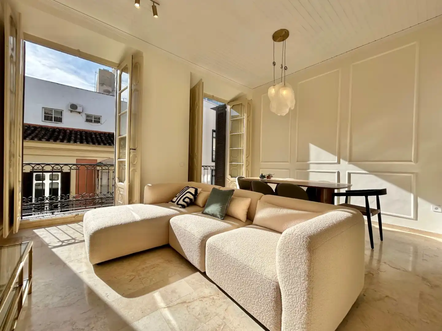 Living room of Apartments for sale in Málaga  with Air Conditioner, Heating and Furnished