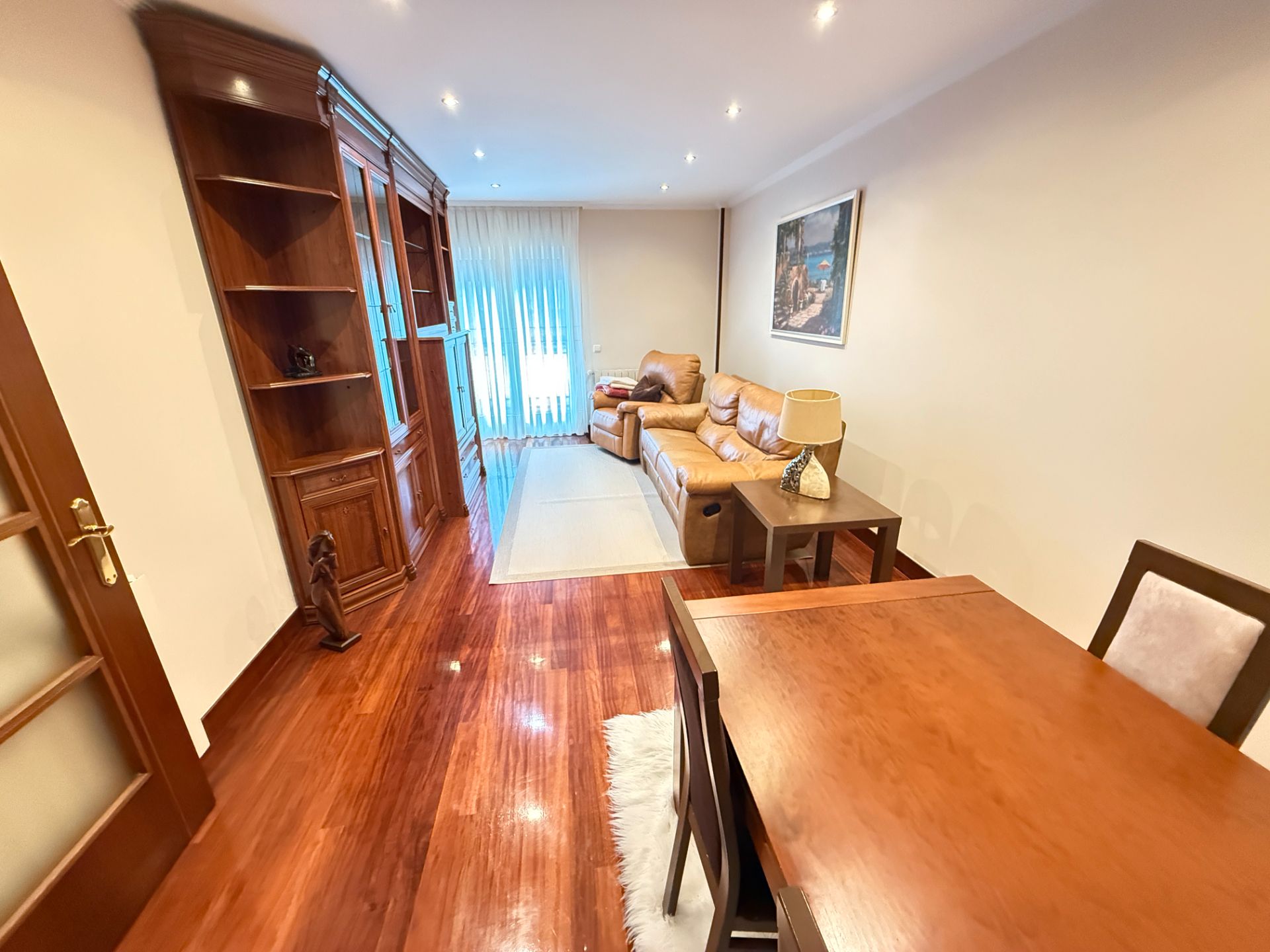 Living room of Flat to rent in Derio  with Heating, Terrace and Furnished