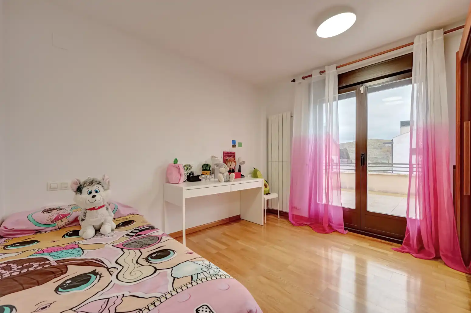 Bedroom of Attic for sale in Enériz / Eneritz  with Heating, Private garden and Parquet flooring