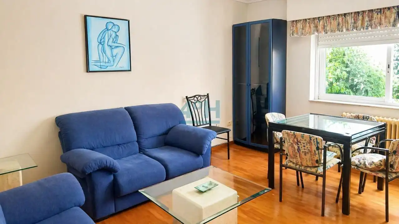 Sala de estar de Piso en venta en Ourense Capital  con Calefacción, Parquet y Trastero