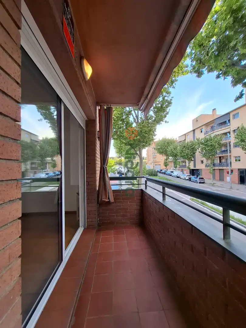 Balcony of Flat for sale in Mollet del Vallès  with Air Conditioner, Heating and Parquet flooring