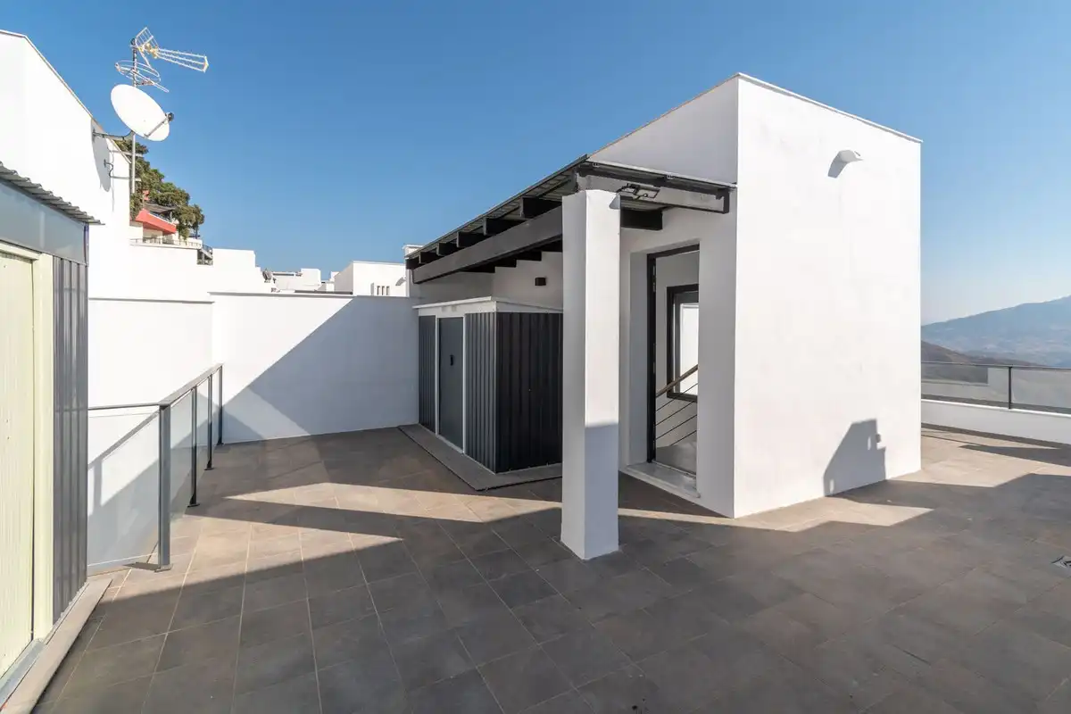 Terraza de Casa adosada en venta en Ojén con Terraza, Trastero y Piscina