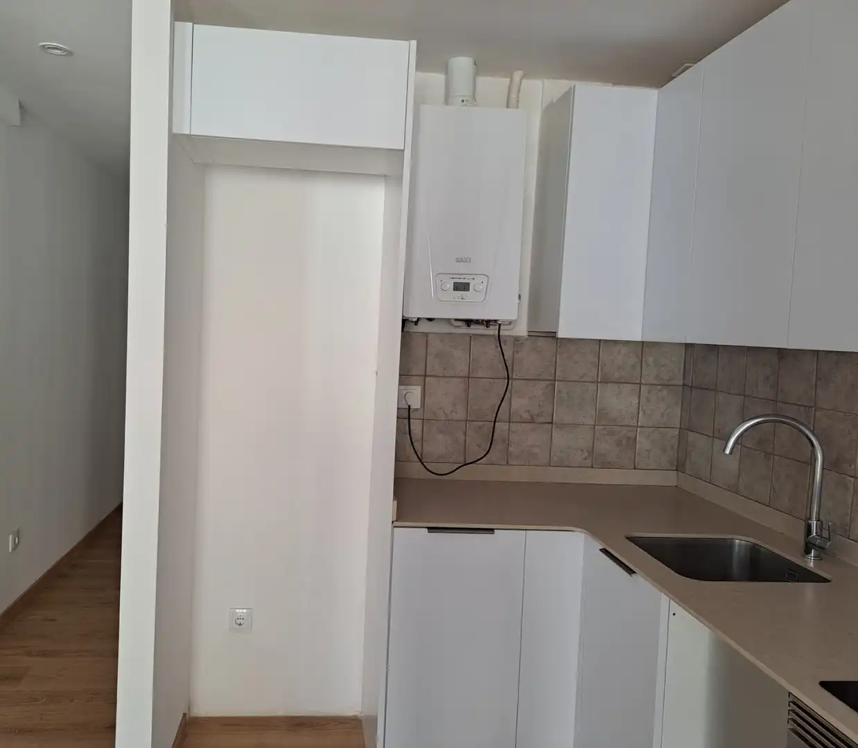 Cocina de Apartamento de alquiler en Puigcerdà con Calefacción, Parquet y Horno