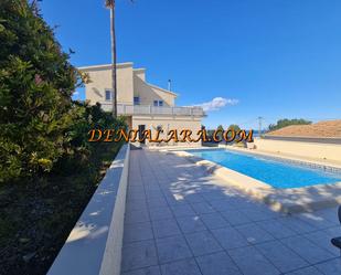 Exterior view of House or chalet for sale in Dénia  with Air Conditioner, Terrace and Swimming Pool