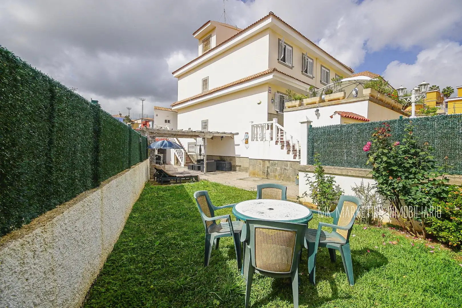 Jardín de Casa adosada en venta en Las Palmas de Gran Canaria con Jardín privado y Terraza
