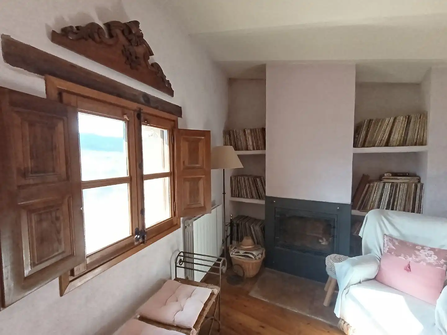 Sala de estar de Finca rústica en venta en Lascuarre con Calefacción y Trastero