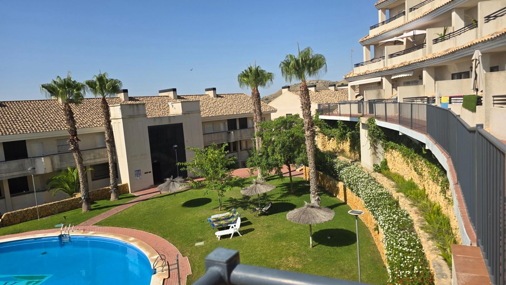 Swimming pool of Flat for sale in Monforte del Cid  with Air Conditioner, Terrace and Storage room