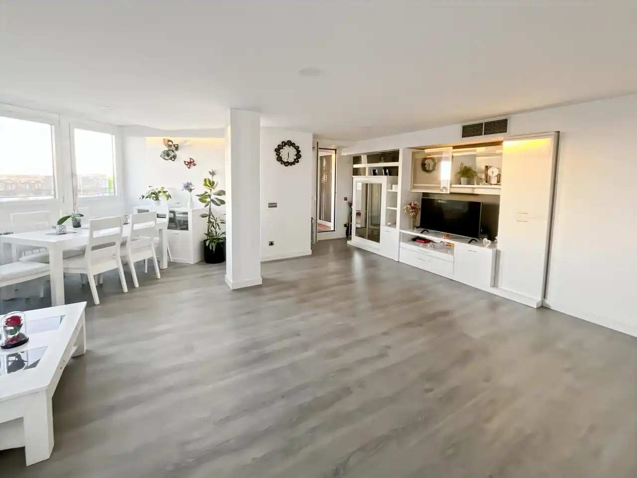 Sala de estar de Ático en venta en Madrid con Aire acondicionado, Calefacción y Terraza