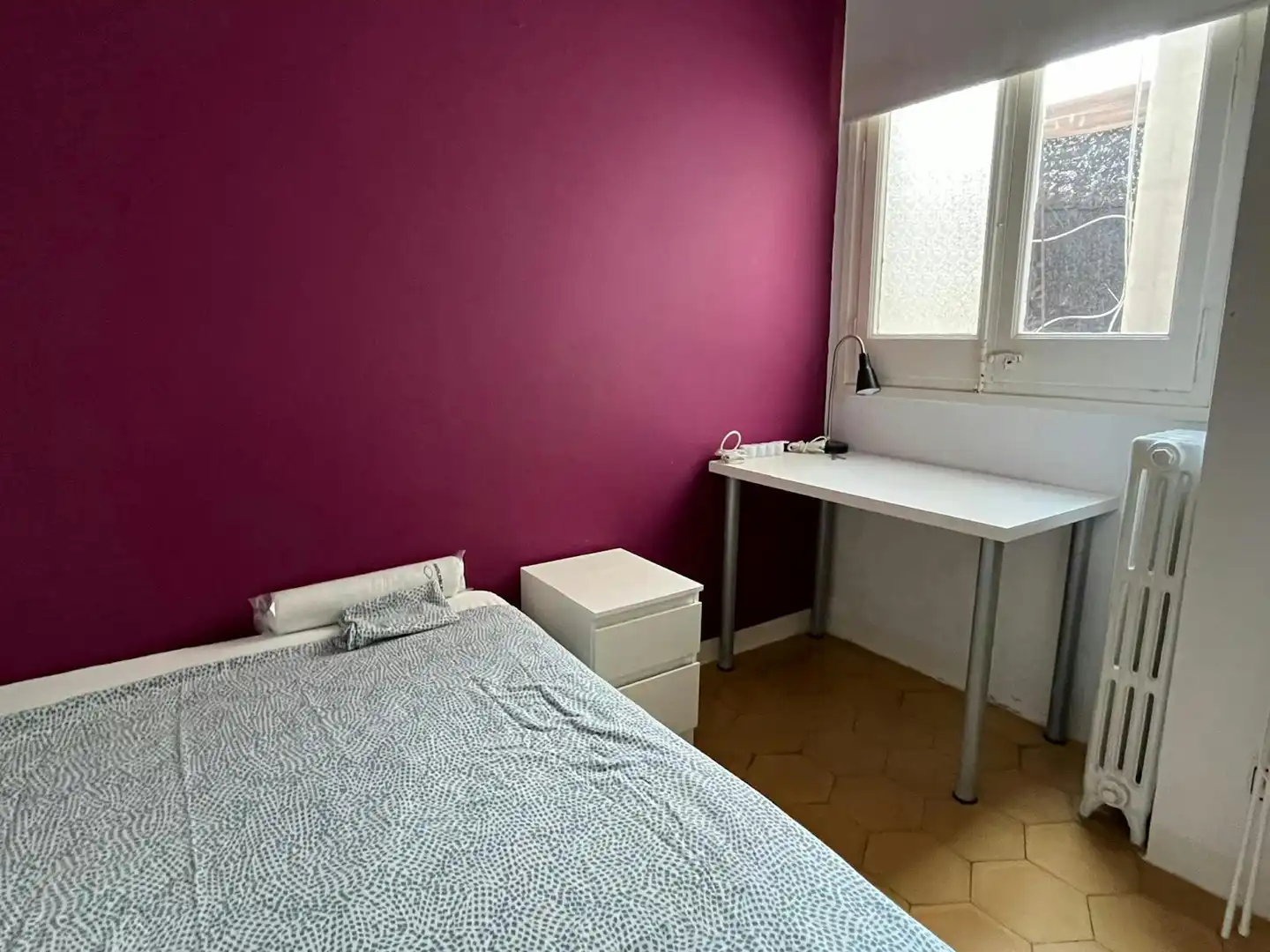 Habitación de Piso para compartir en Barcelona con Calefacción, Amueblado y Lavadora
