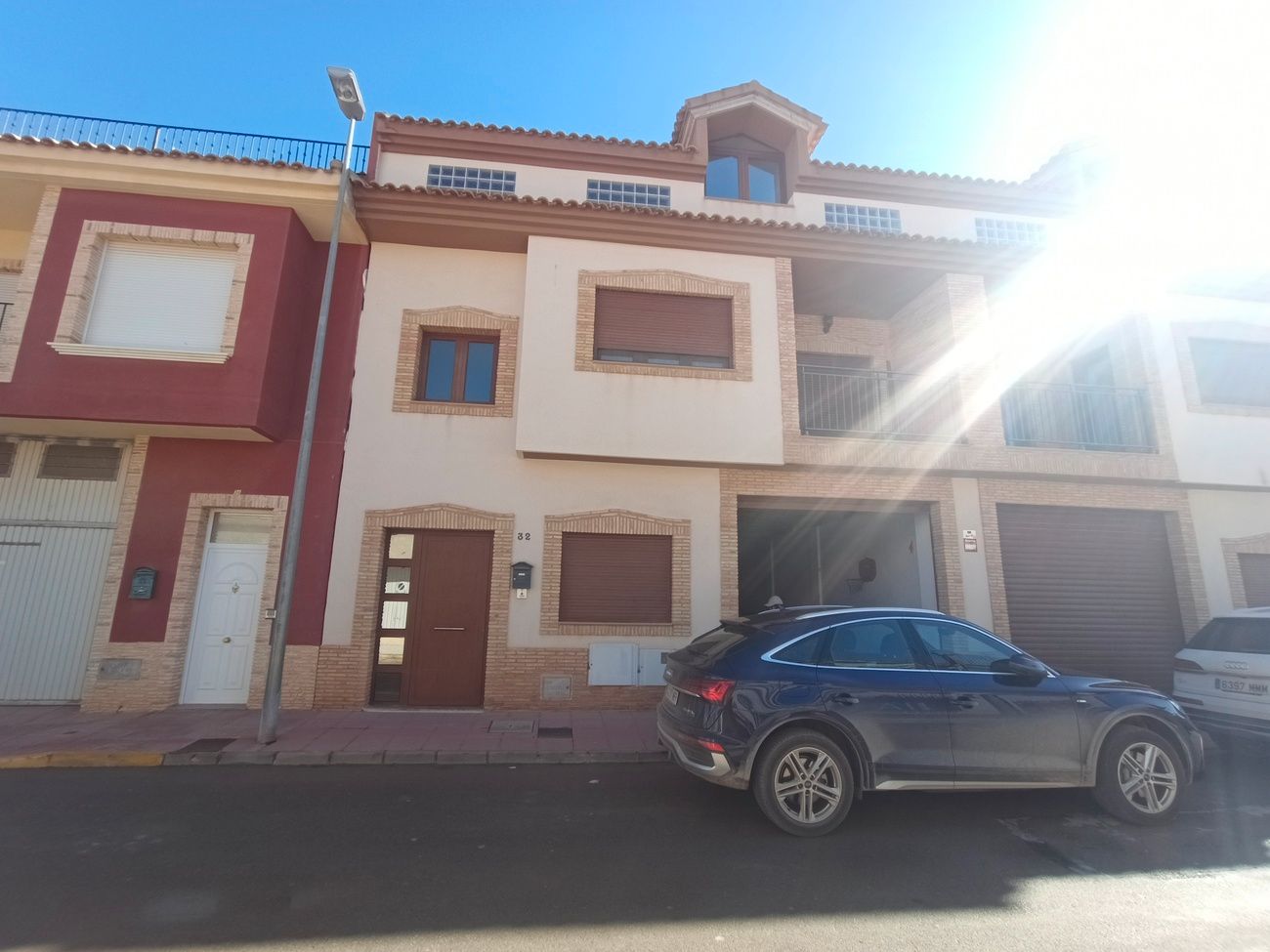 Vista exterior de Casa adosada en venta en Torre-Pacheco