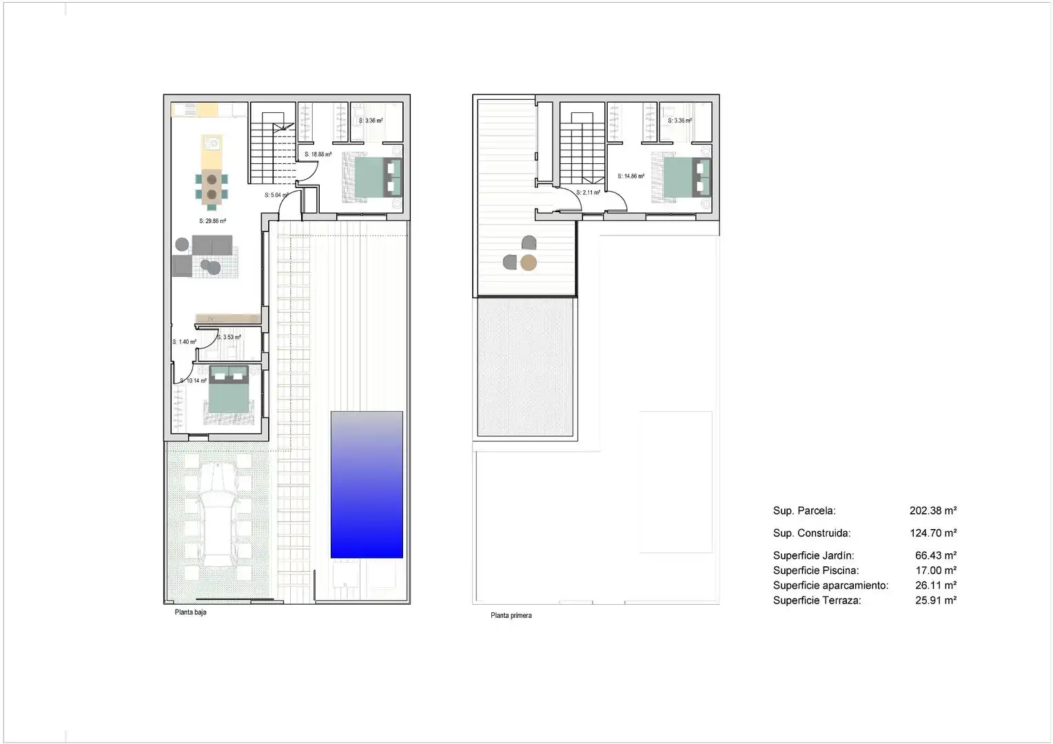 Maison mitoyenne avec piscine à vendre à San Javier ciudad, imagen 31