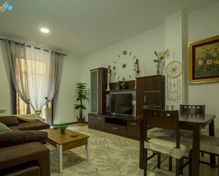 Living room of Apartment to rent in Badajoz Capital  with Heating, Parquet flooring and Balcony