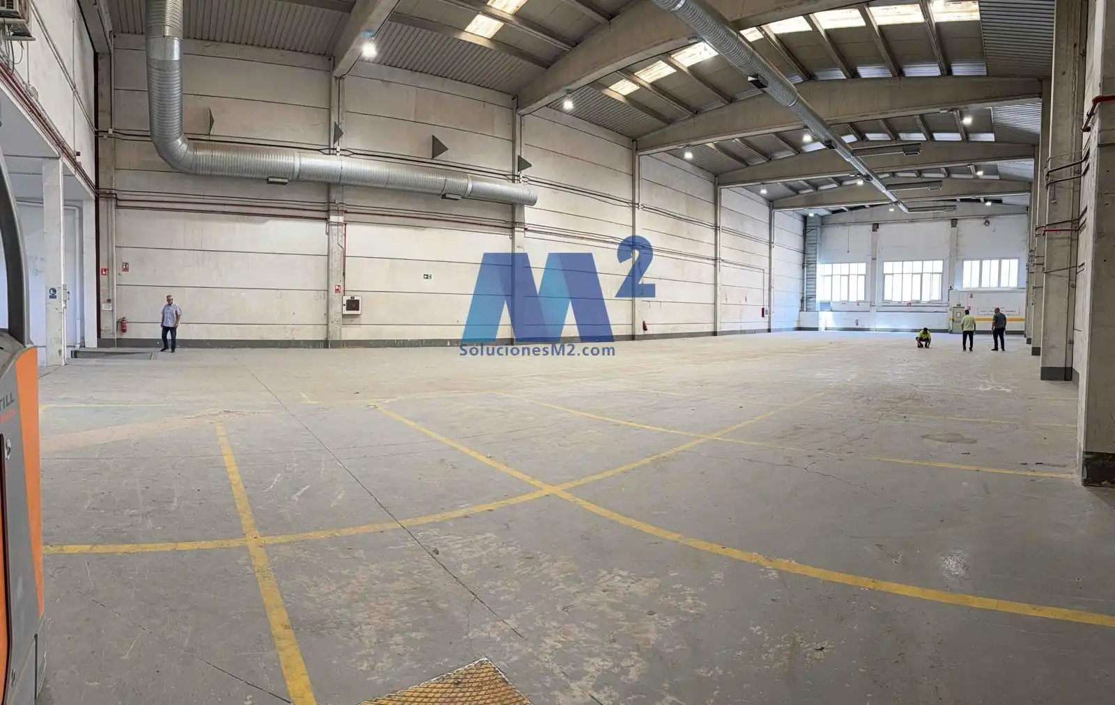 Aparcament de Nau industrial de lloguer en Madrid