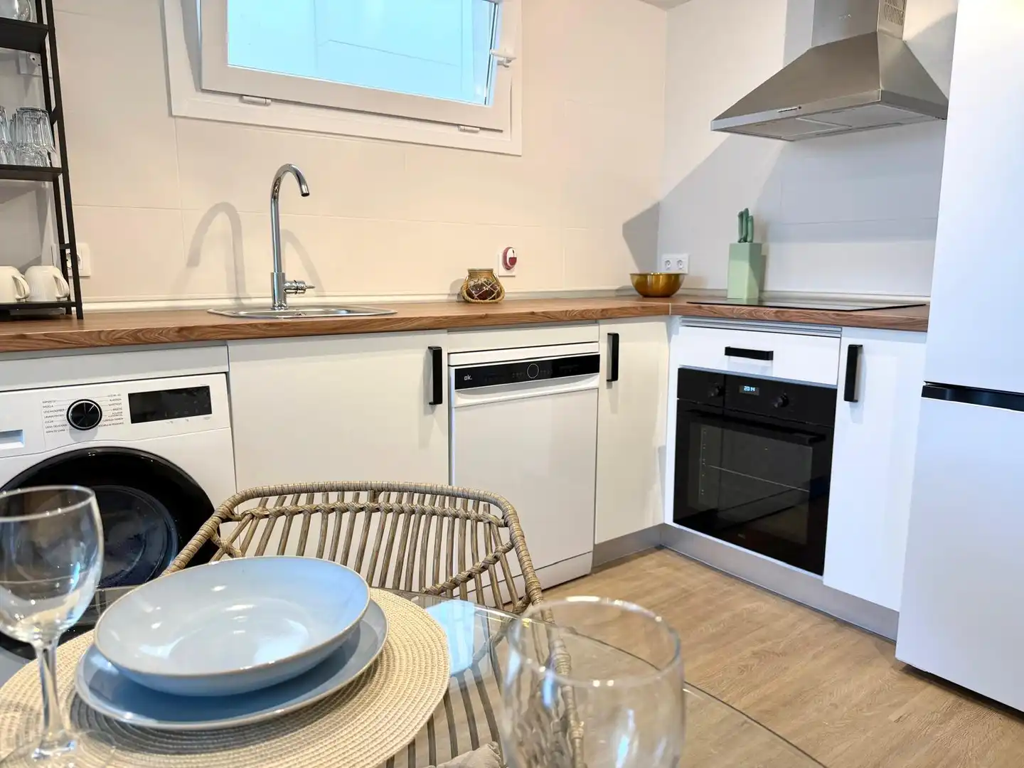 Küche von Wohnung zur Miete in Fuengirola mit Klimaanlage, Terrasse und Möbliert