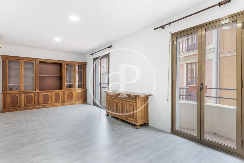 Sala de estar de Piso de alquiler en Valencia con Aire acondicionado, Calefacción y Balcón