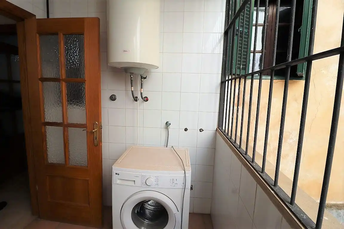 Cocina de Piso de alquiler en  Palma de Mallorca con Amueblado, Horno y Balcón