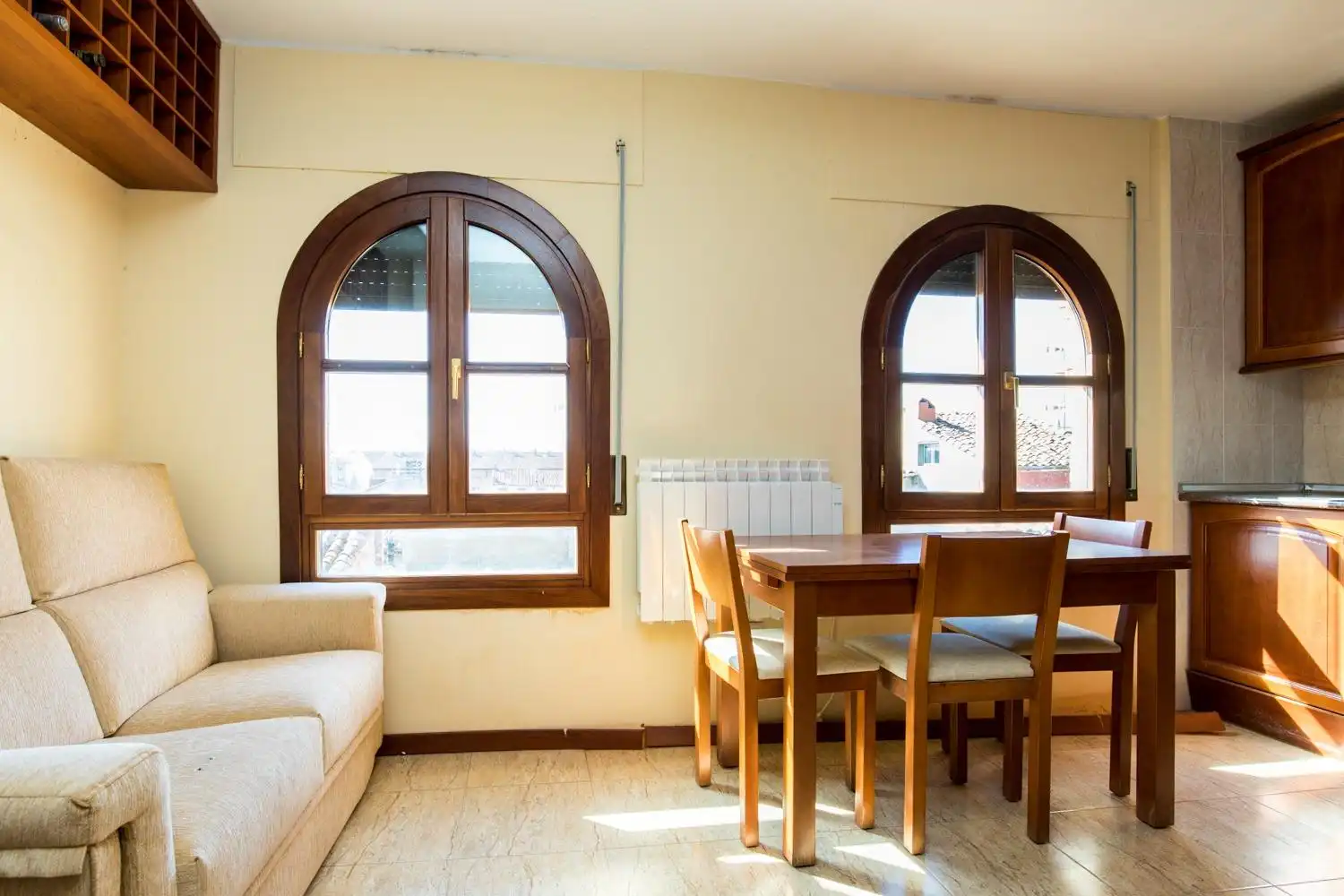 Comedor de Ático en venta en Borja con Calefacción, Parquet y Terraza